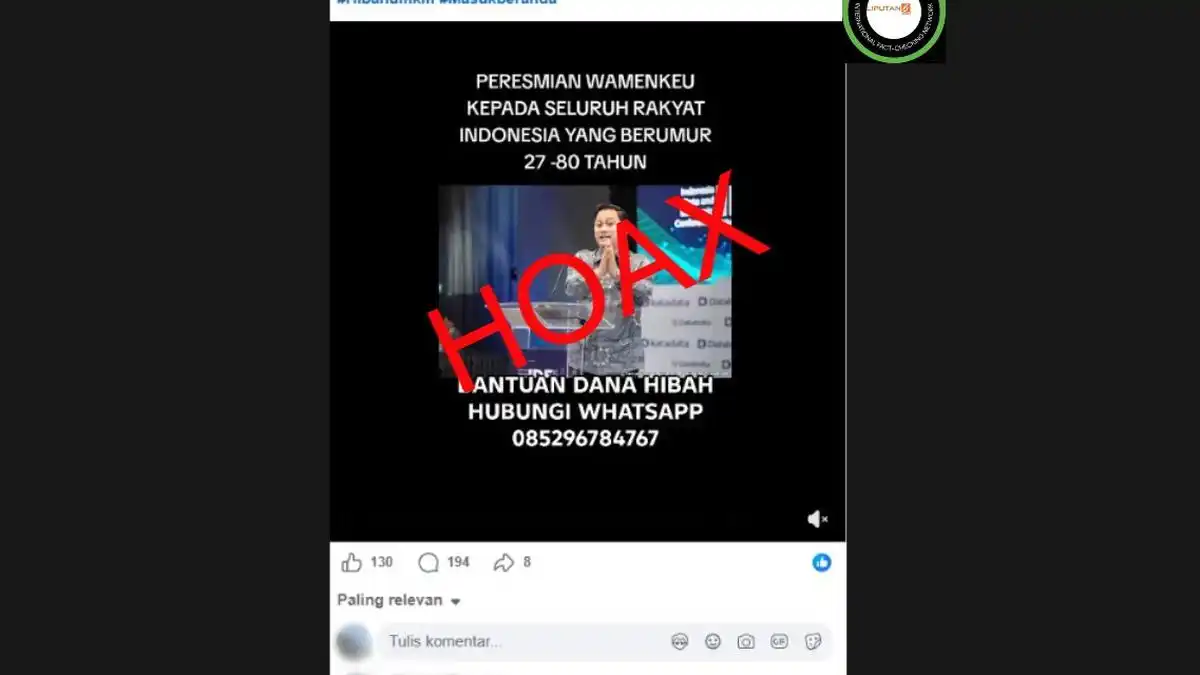 Penelusuran Video AI yang Mengatasnamakan Thomas Djiwandono dan Bantuan Dana Hibah