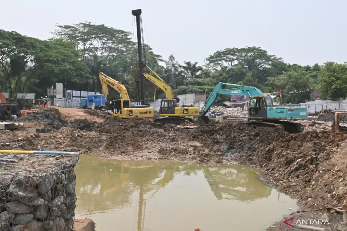 Waduk Bango di Jakarta Selatan Masih Dibangun, Progres 30 Persen dan Anggaran Rp63,87 Miliar