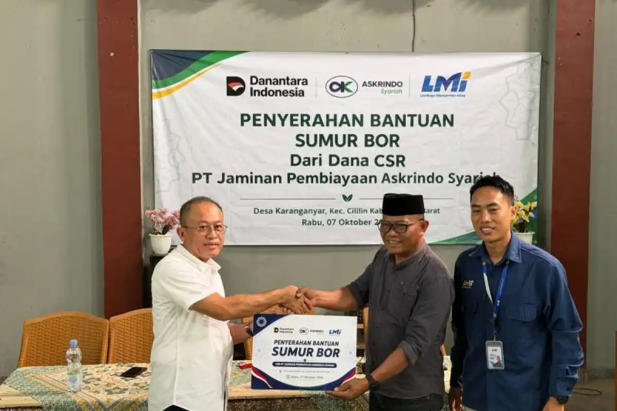 Akses Air Bersih bagi 400 Kepala Keluarga melalui Sumur Bor di Bandung Barat