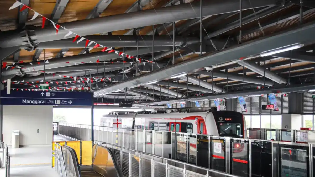Tiga Stasiun LRT Jakarta–Manggarai Belum Layani Penumpang karena Akses Masuk Belum Rampung