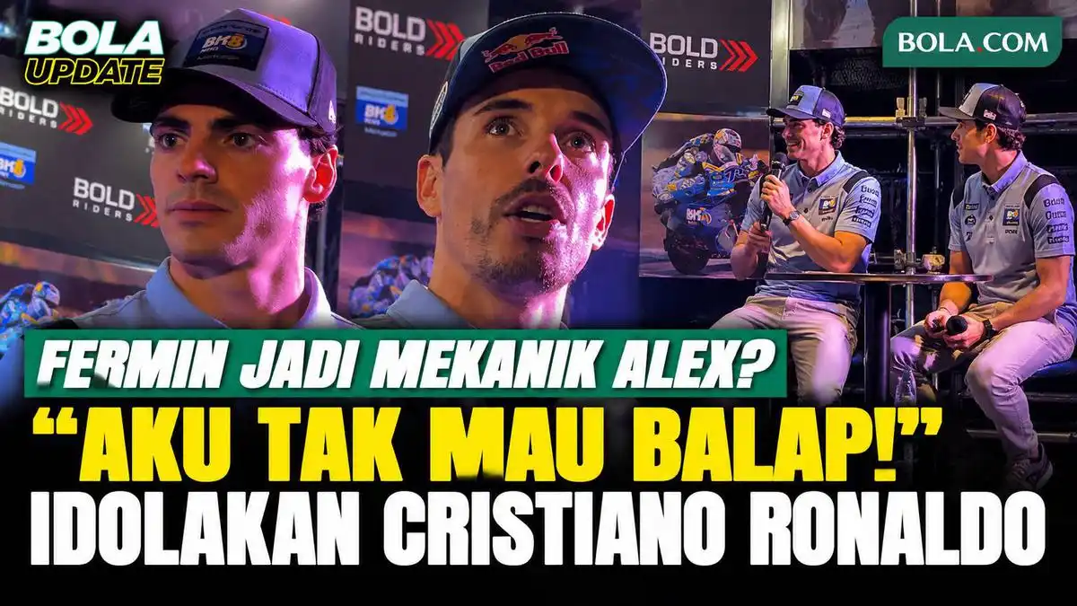 Momen Kocak Alex Márquez soal Fermin Aldeguer dan Cristiano Ronaldo