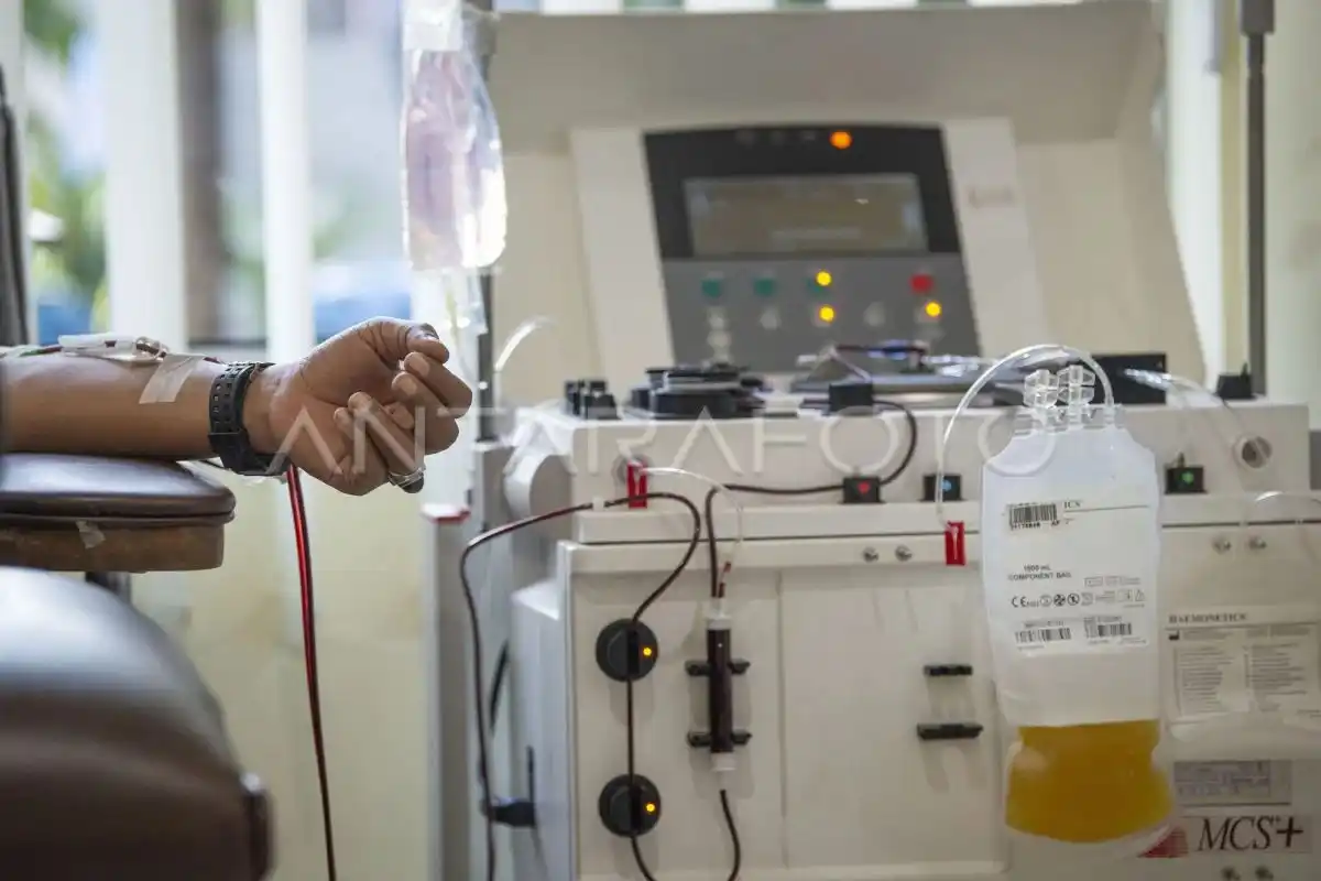 PMI Dorong Pemanfaatan Recovered Plasma Menjadi Obat Derivat Plasma