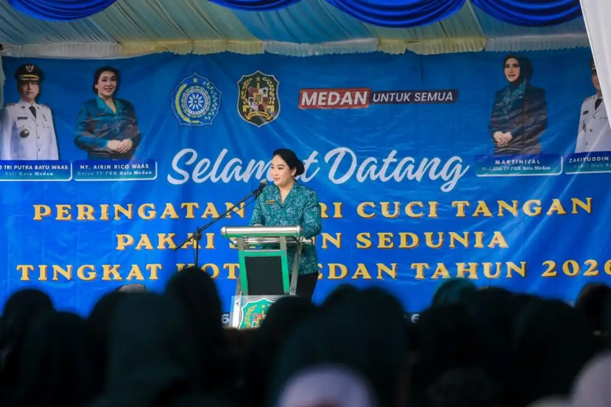 Gerakan Cuci Tangan Sejak Anak-Anak Jadi Fondasi Generasi Sehat di Medan