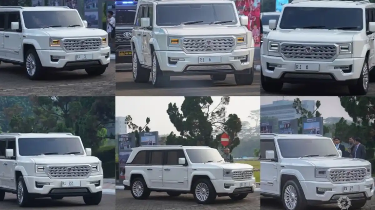 Maung Garuda Putih Disiapkan sebagai Kendaraan Dinas Menteri dan Wakil Menteri