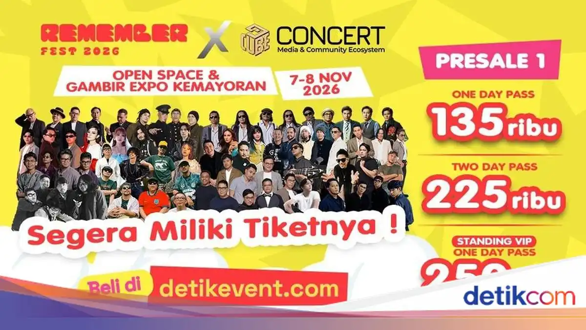 Remember Fest 2026 Hadir di Jakarta dengan Nuansa Nostalgia dan Penampilan Musisi Ternama