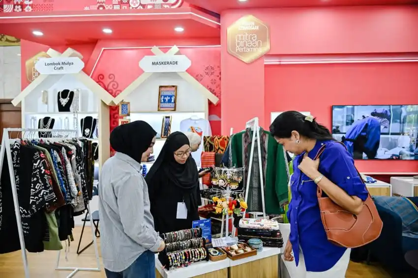 38 UMKM Mitra Pertamina Buka Peluang Pasar Baru di Inacraft 2026
