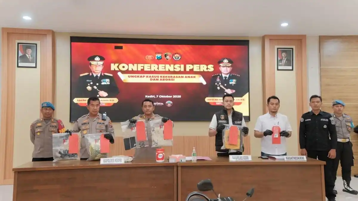 Polisi Ungkap Dua Kasus Kematian Bayi di Kediri, Empat Orang Jadi Tersangka