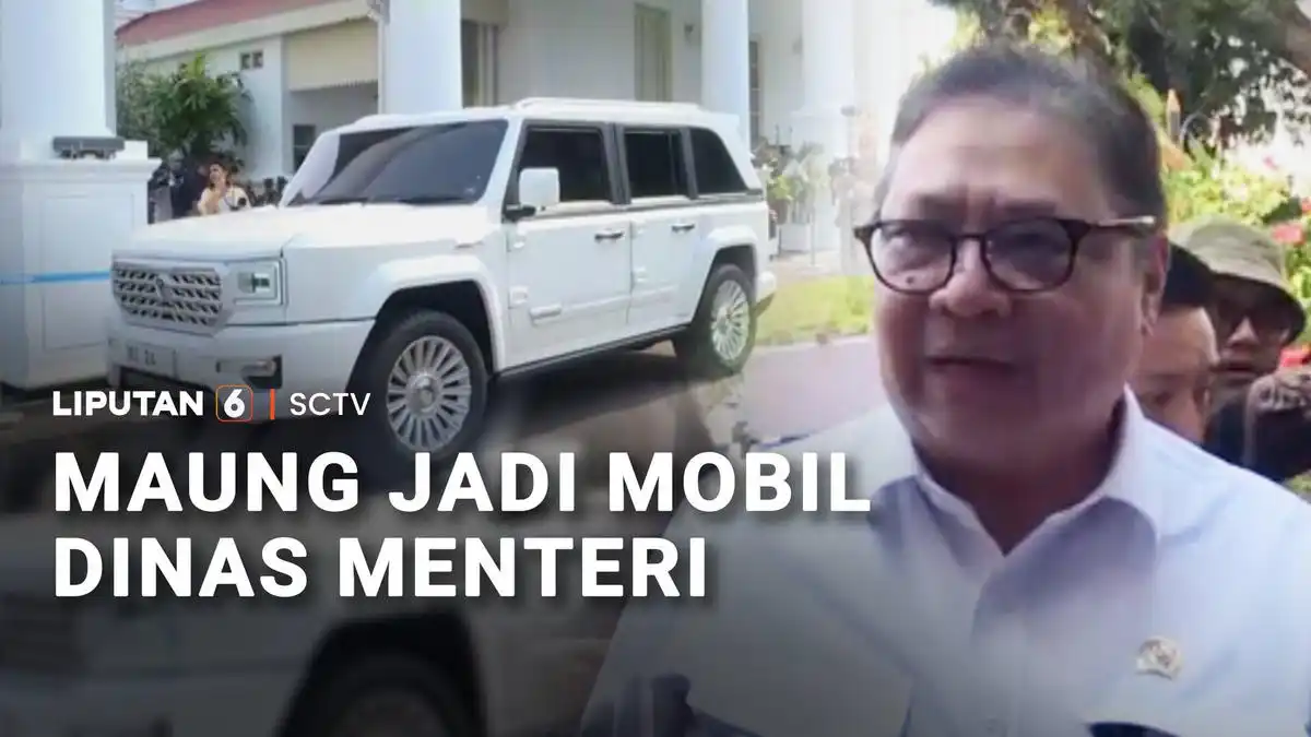 Mobil Maung Mulai Dipakai sebagai Kendaraan Dinas Menteri Koordinator
