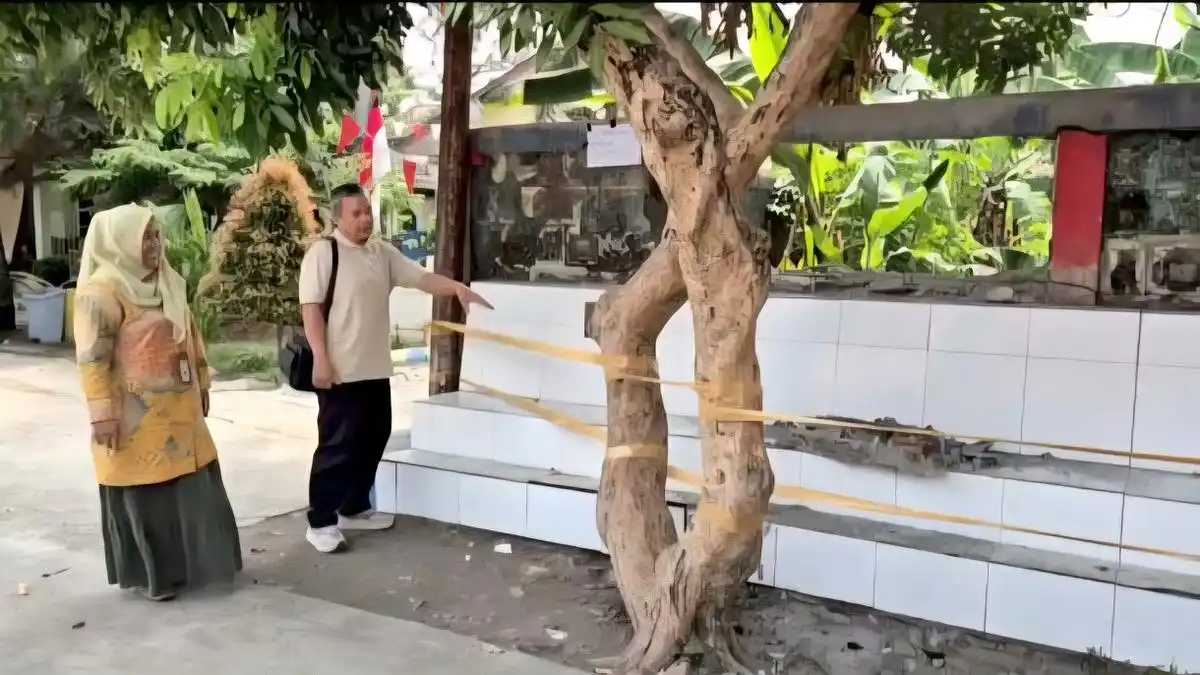 Dua Murid SDN Tapos 3 Depok Terluka akibat Runtuhnya Tembok Pembatas