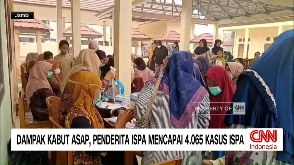 Paparan Kabut Asap Karhutla Picu Lonjakan ISPA di Jambi dan Palembang