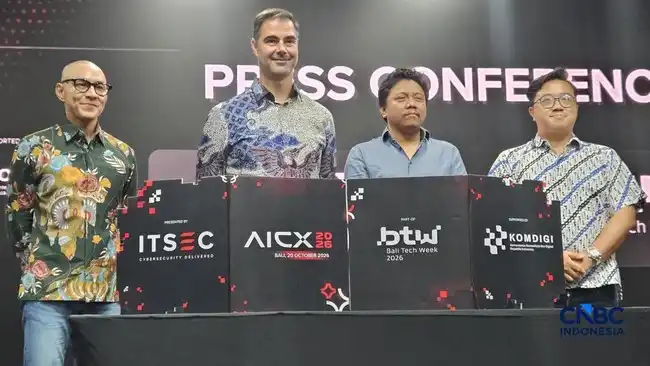 Forum AICX 2026 di Bali Bahas Tata Kelola AI dan Risiko Keamanan Siber