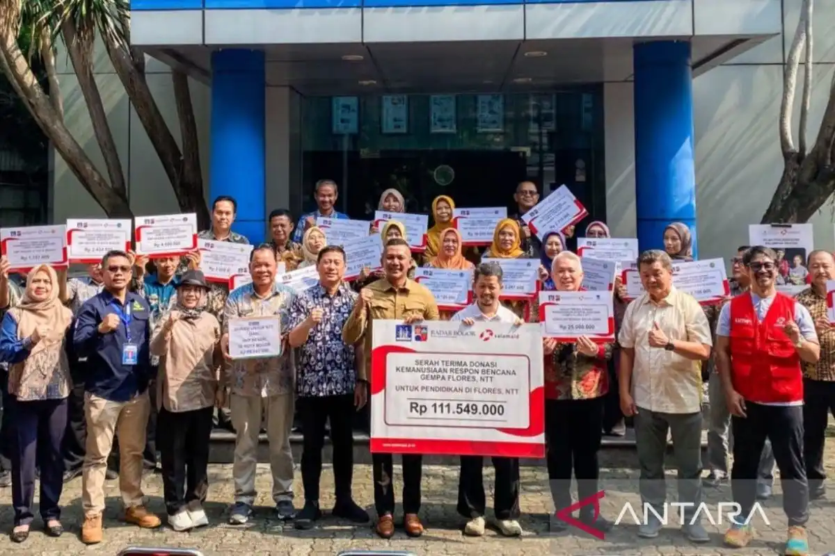 Solidaritas Warga dan Guru Bogor Dukung Pemulihan Pendidikan Penyintas Gempa Flores