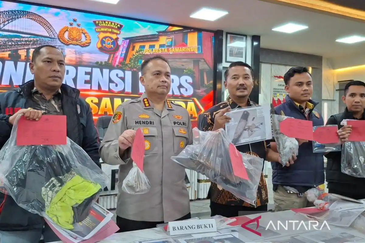 Tiga Tersangka Ditetapkan dalam Kasus Kematian Pria di Sungai Mahakam