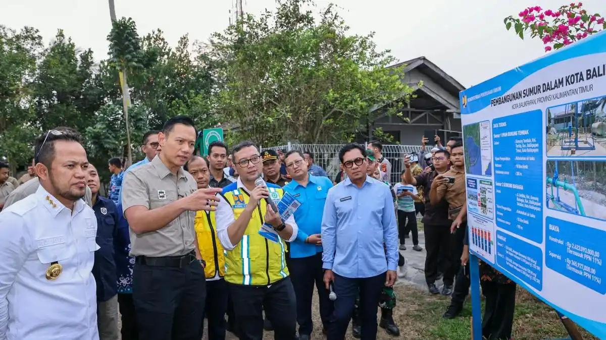 Pemerintah Bertahap Tingkatkan Pasokan Air Bersih Balikpapan di Tengah Ancaman Kemarau
