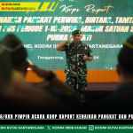 Dandim 0906/Kkr Pimpin Acara Korp Raport Kenaikan Pangkat Dan Purna Bhakti